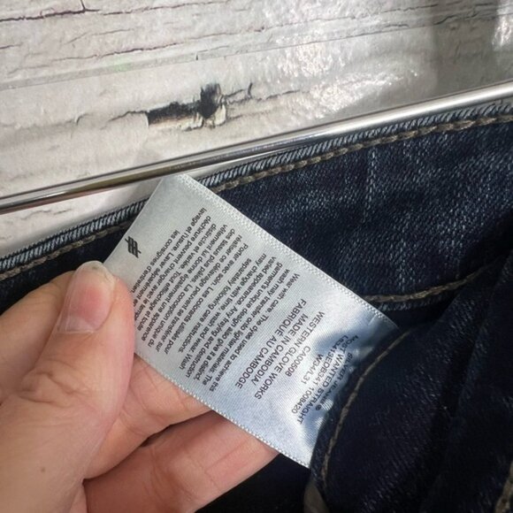 Silver Jeans Women's Straight Leg Jeans - Dark Blue - Picture 5 of 9